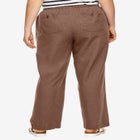Linen-Blend Drawstring Pants image number null