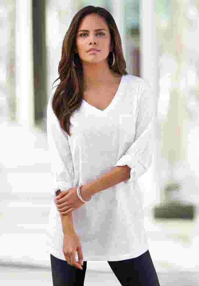 Boyfriend Textured Tunic image number 3