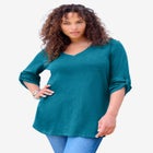 Boyfriend Textured Tunic image number null