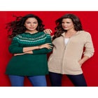 Fair Isle Pullover Sweater image number null