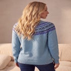 Fair Isle Pullover Sweater image number 1