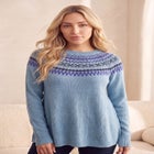 Fair Isle Pullover Sweater image number 0