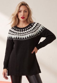 Fair Isle Pullover Sweater