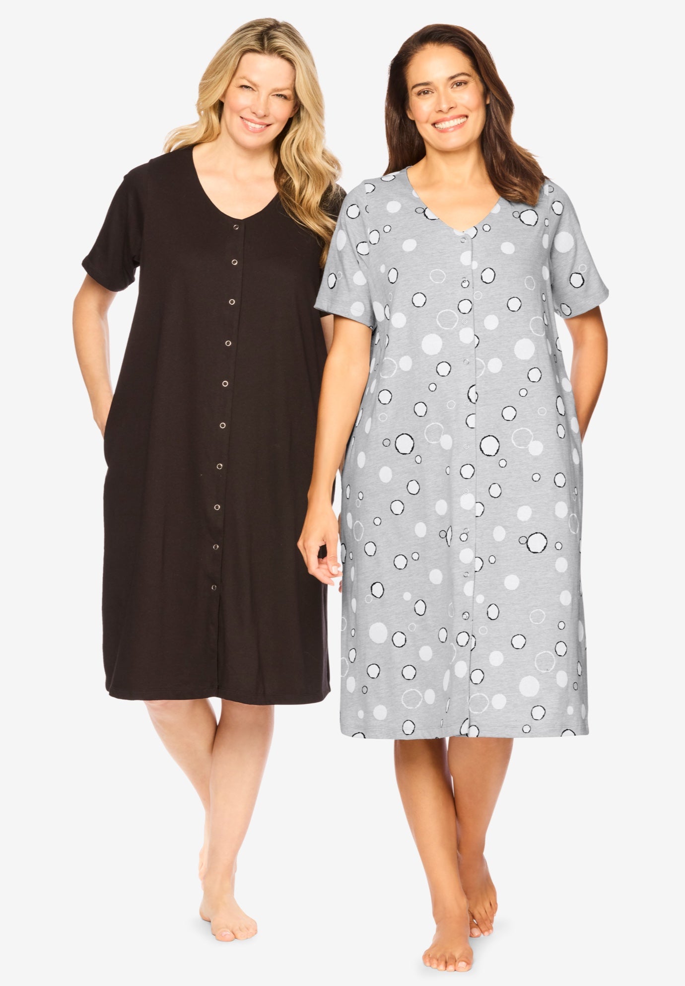 Dreams & Co&reg; 2-Pack Sleepshirt image number 0