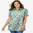 Perfect Printed Short-Sleeve Polo Shirt image number 0