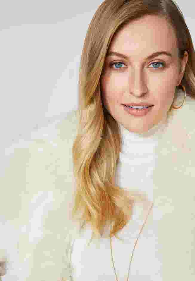 Long Wool-Blend Coat with Faux Fur Collar image number 1