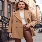 A-Line Wool Peacoat image number 0