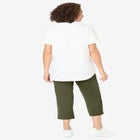 Two-Piece V-Neck Tunic & Capri Set image number null