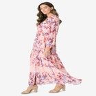 Lace Tiered Maxi Dress image number null