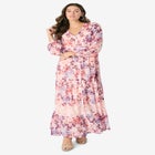 Lace Tiered Maxi Dress image number null