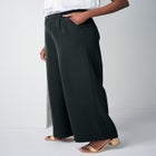 Bi-Stretch Wide Leg Pant image number null