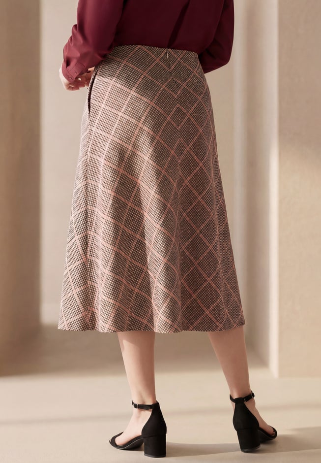 Bi-Stretch Swing Skirt image number 1