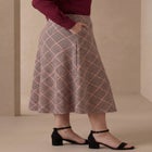 Bi-Stretch Swing Skirt image number null