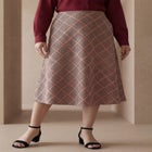 Bi-Stretch Swing Skirt image number null