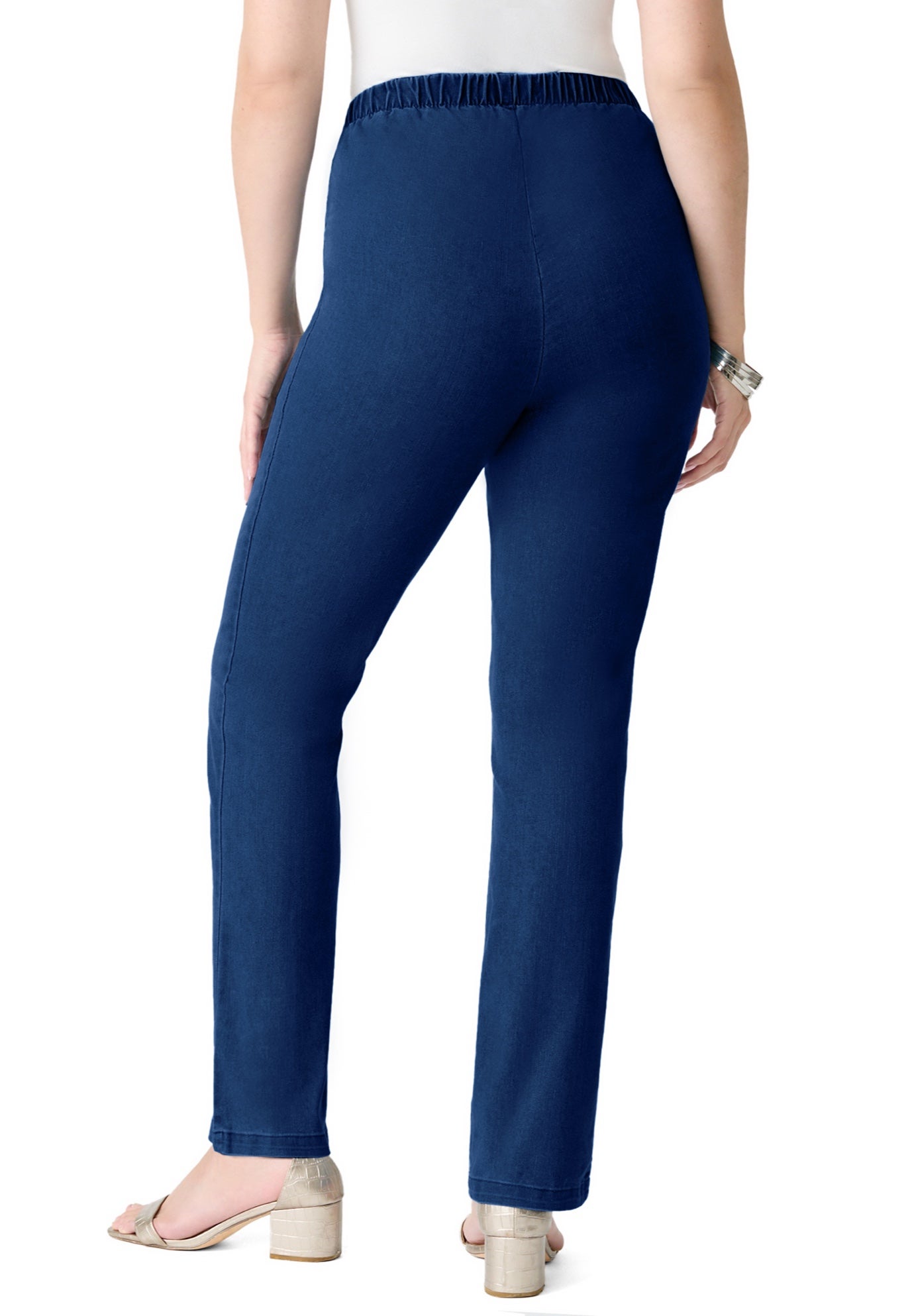 Plus Size Comfort Stretch Straight Leg Jean image number 1