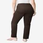 Plus Size Comfort Stretch Straight Leg Jean image number null