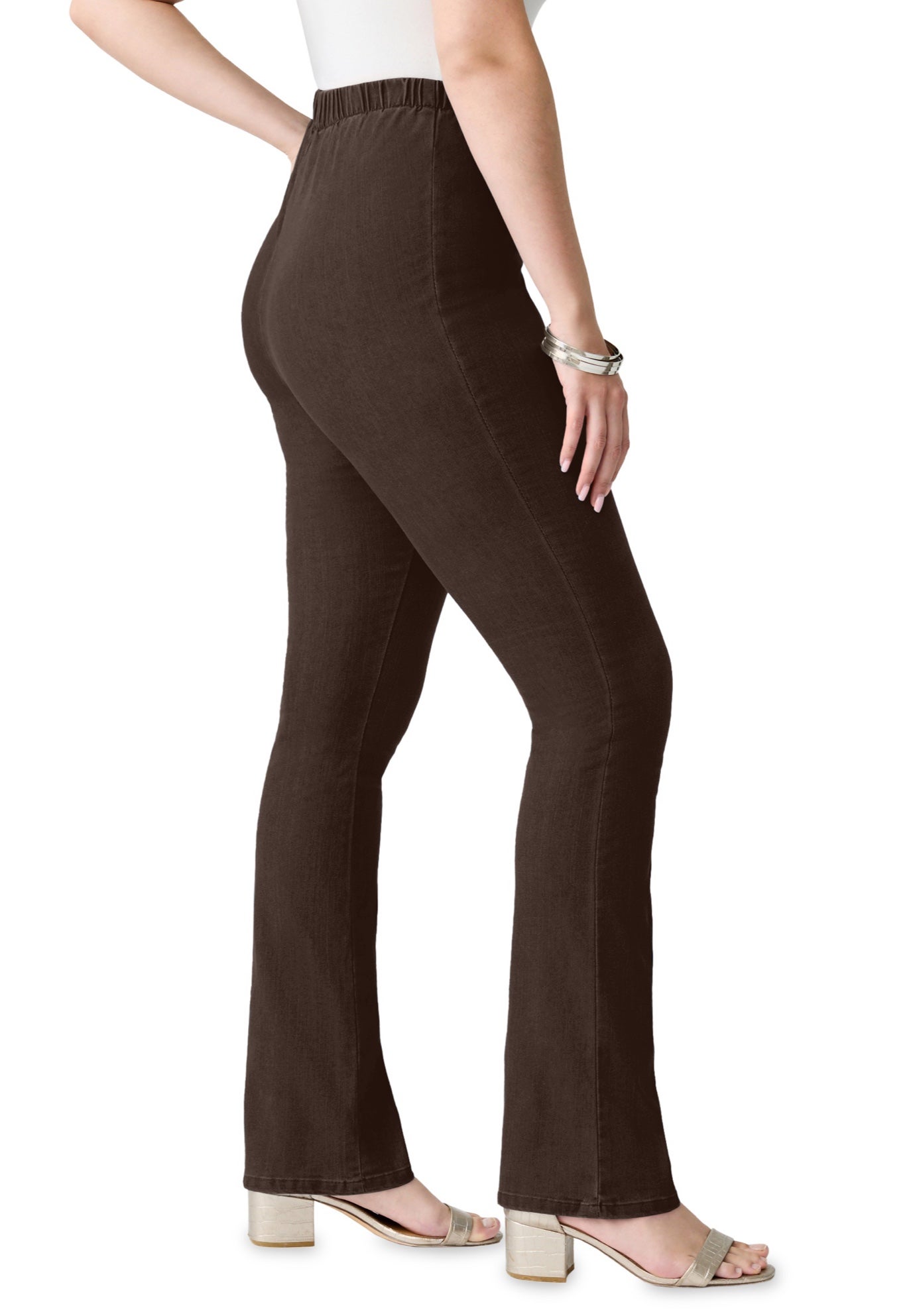 Plus Size Comfort Stretch Straight Leg Jean image number 1