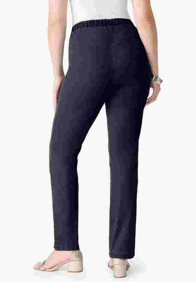 Plus Size Comfort Stretch Straight Leg Jean image number 1