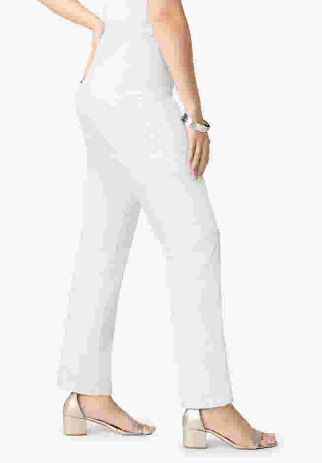 Plus Size Comfort Stretch Straight Leg Jean image number 2