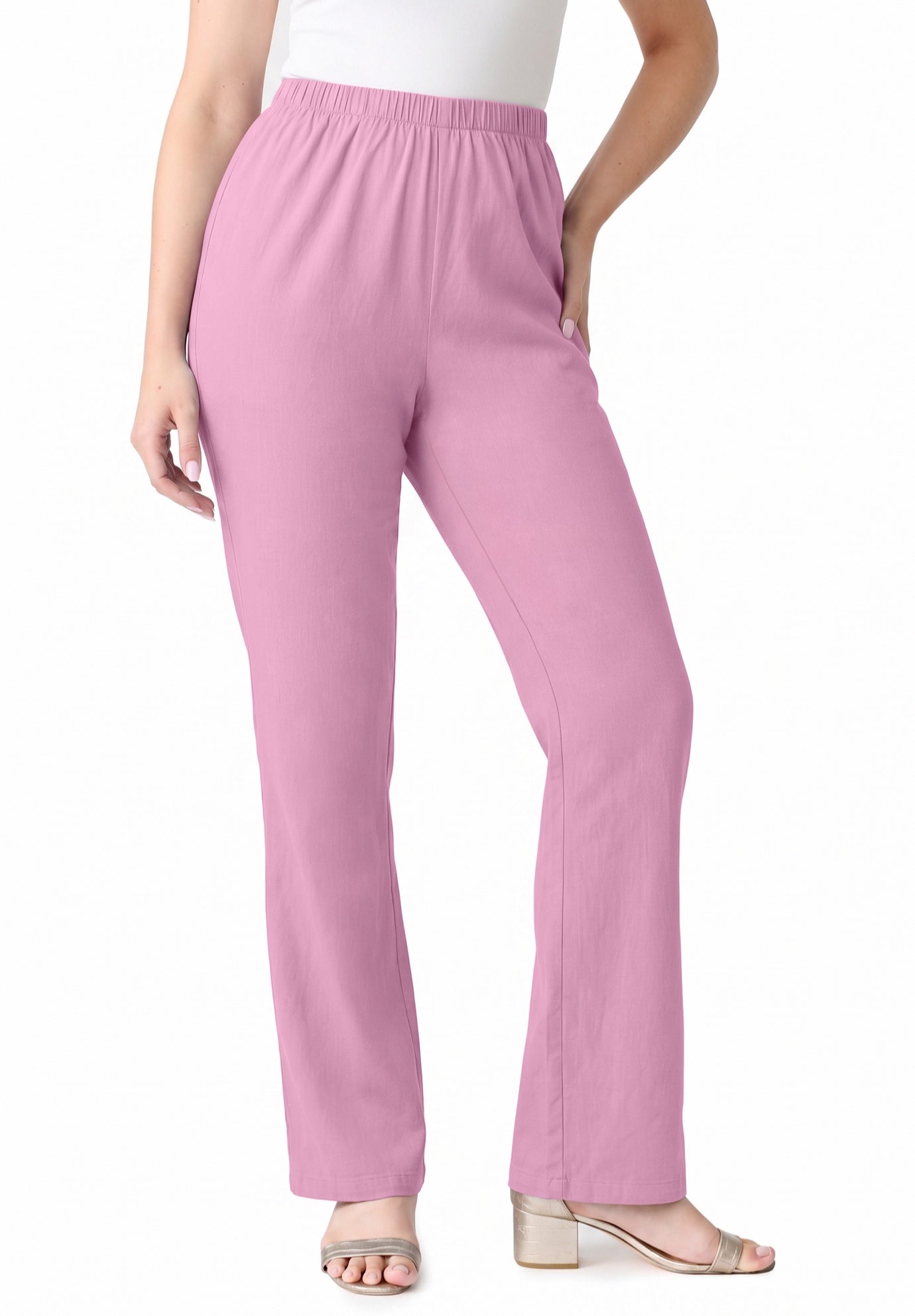 Plus Size Comfort Stretch Straight Leg Jean image number 2