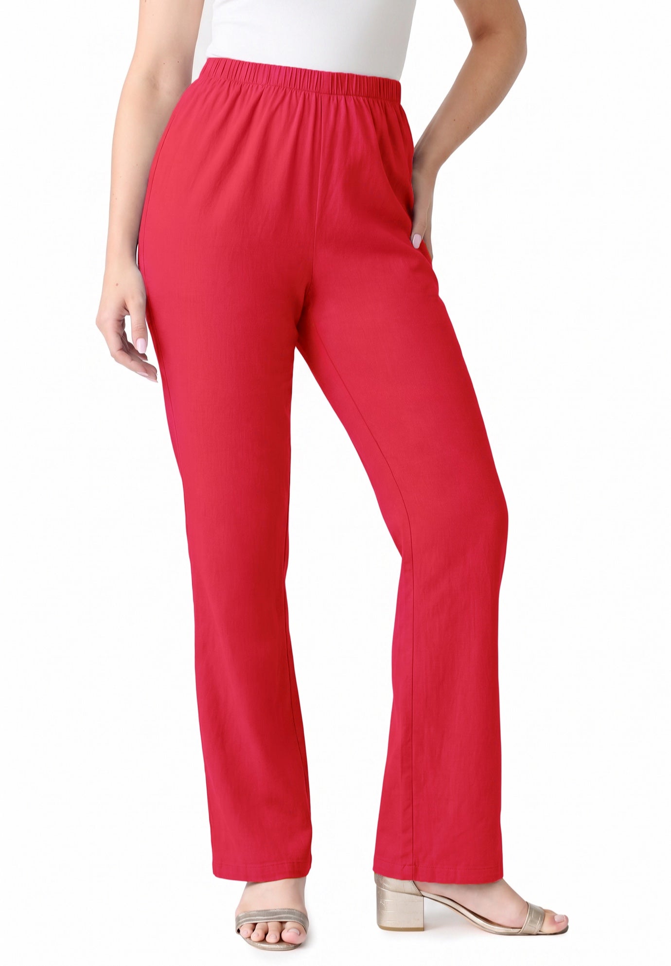 Plus Size Comfort Stretch Straight Leg Jean image number 0