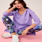 French Terry Tunic Hoodie image number null