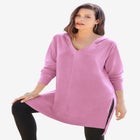 French Terry Tunic Hoodie image number null