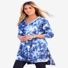 French Terry Tunic Hoodie image number null