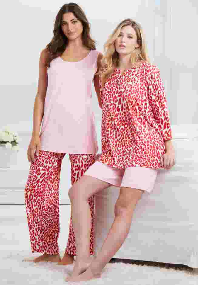 Dreams & Co.® 4-piece Pajama Wardrober image number 0