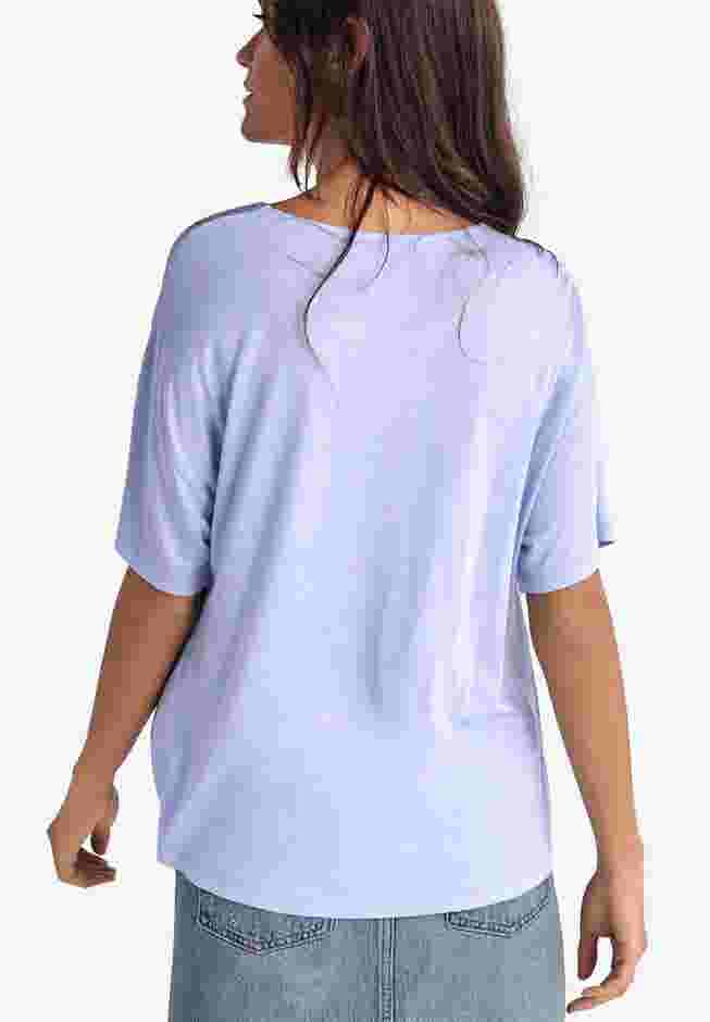 Satin-Front Tee image number 1
