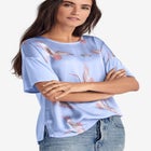 Satin-Front Tee image number null