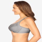 Glamorise® Wonderwire® Front-Close Cotton Underwire Bra 1241 image number null