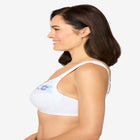 Glamorise® Wonderwire® Front-Close Cotton Underwire Bra 1241 image number null