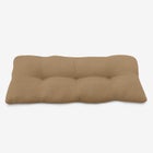 BH Performance Fabric Tufted Wicker Settee Cushion image number null