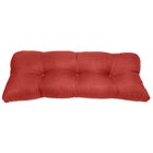 BH Performance Fabric Tufted Wicker Settee Cushion image number null
