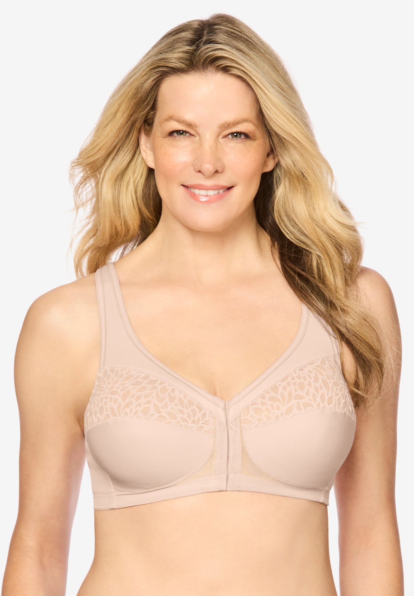 Glamorise® Magic Lift® Racer Back Bra image number 0
