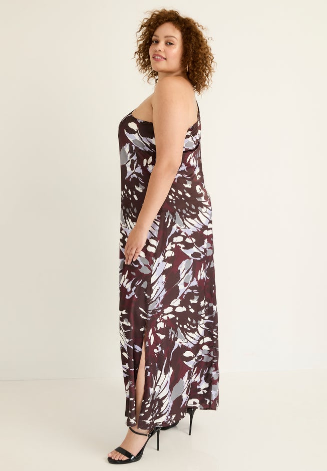 One-Shoulder Maxi Dress image number 1