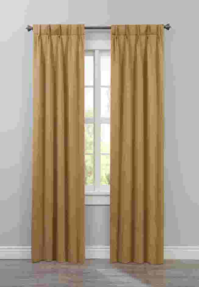 BH Studio Room-Darkening Pinch Pleat Panel image number 0