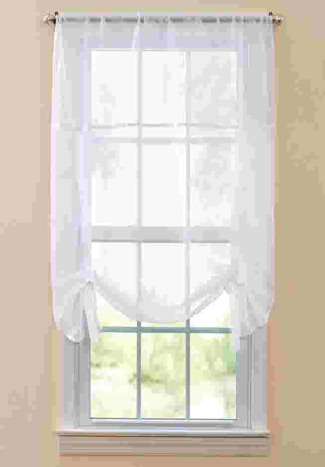 BH Studio Sheer Voile Tie-Up Shade image number 0