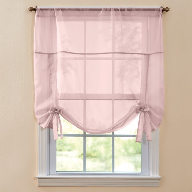 BH Studio Sheer Voile Tie-Up Shade image number 0