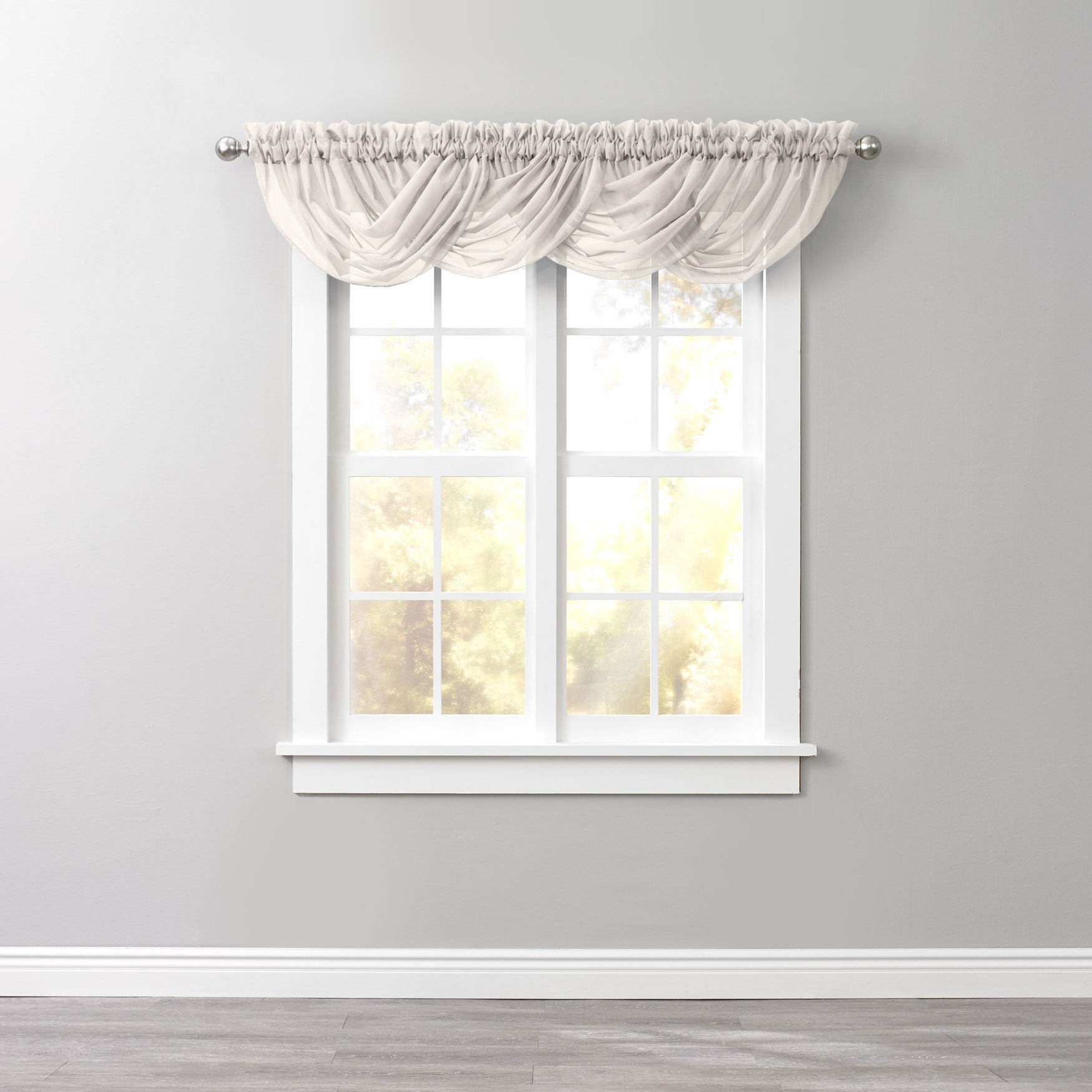 BH Studio Sheer Voile Toga Valance image number 0