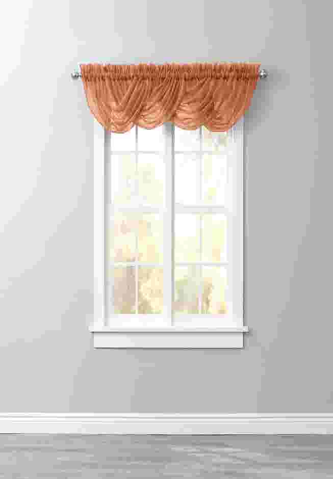 BH Studio Sheer Voile Toga Valance image number 0