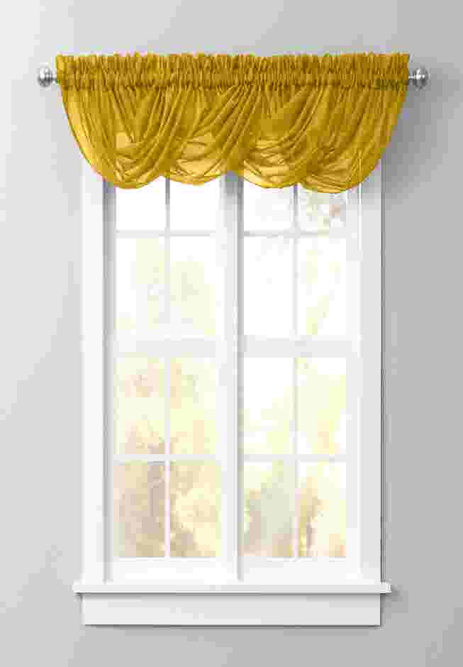 BH Studio Sheer Voile Toga Valance image number 0
