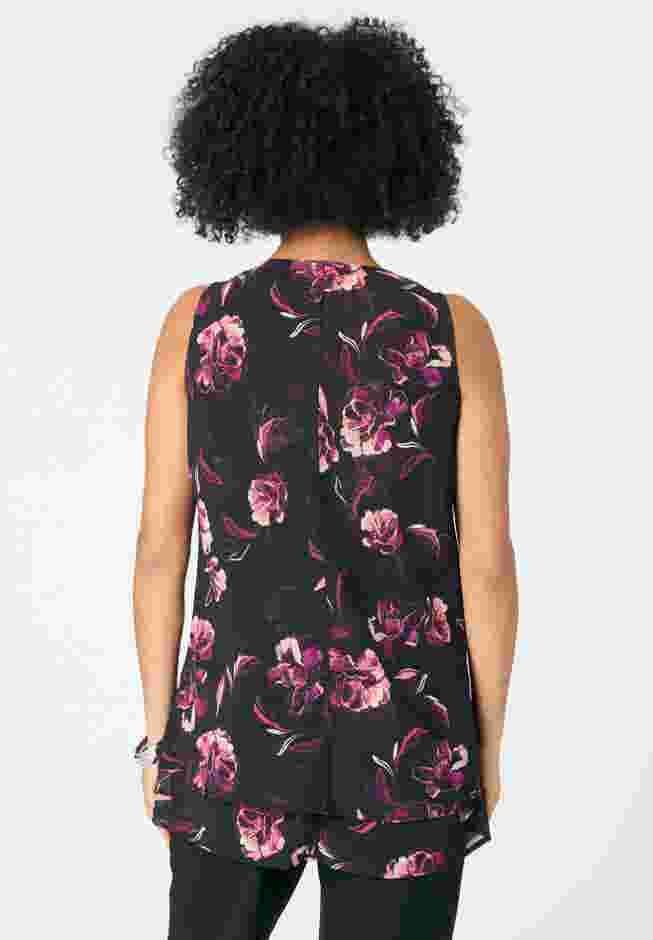 Double-Layer Georgette Tank Top image number 1