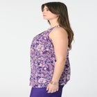 Double-Layer Georgette Tank Top image number null