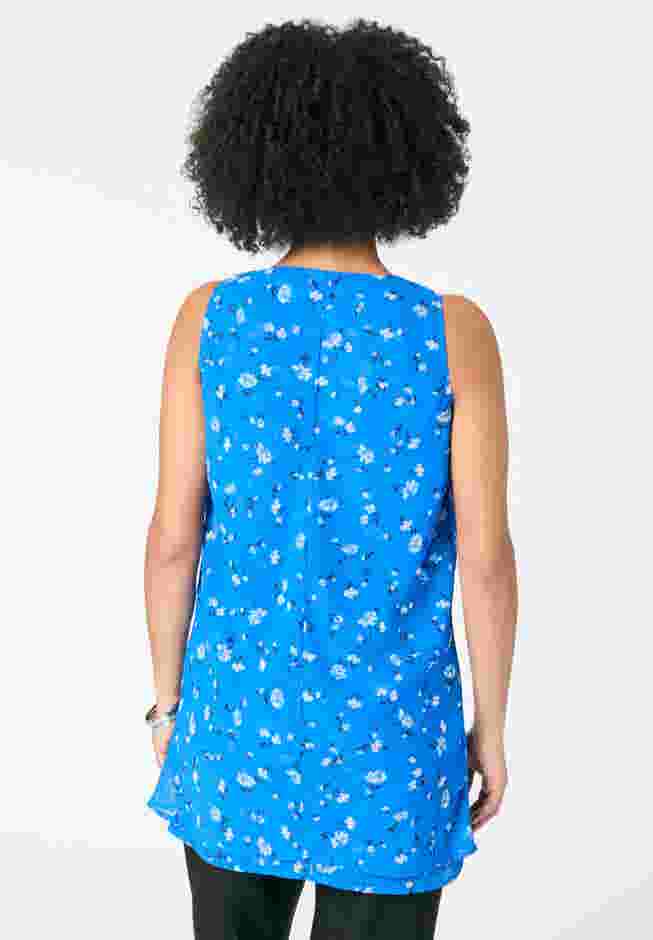 Double-Layer Georgette Tank Top image number 1