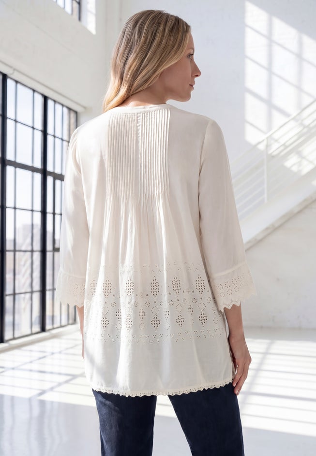 Eyelet Big Shirt image number 1