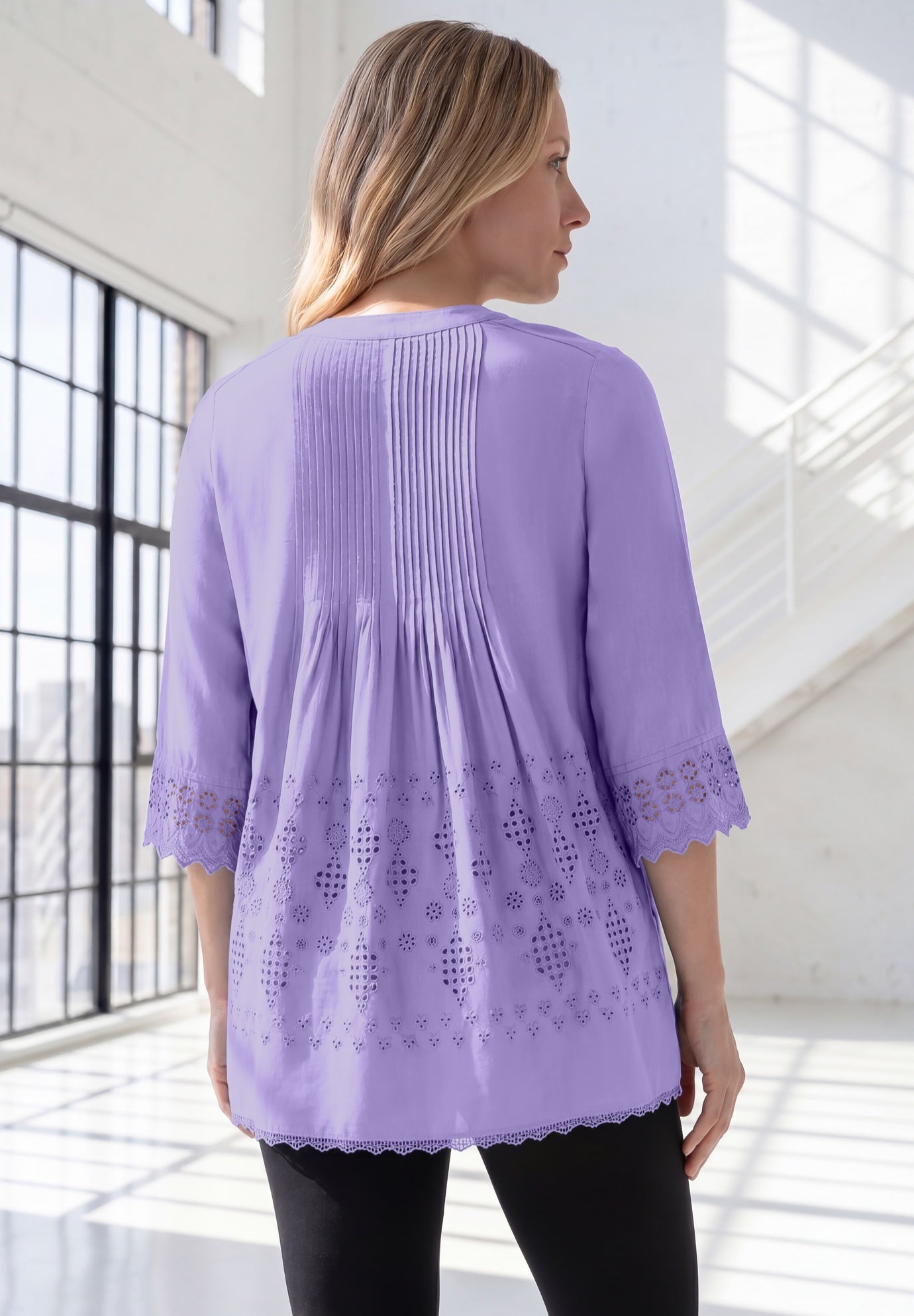 Eyelet Big Shirt image number 1