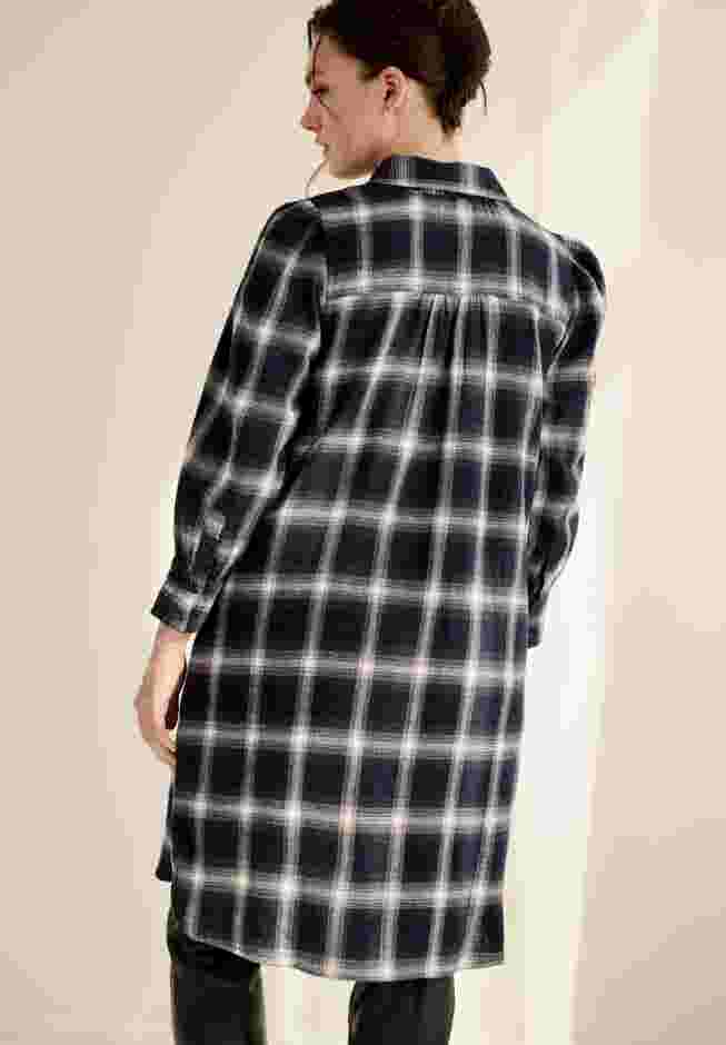 Flannel Button-Front Mega Tunic image number 1