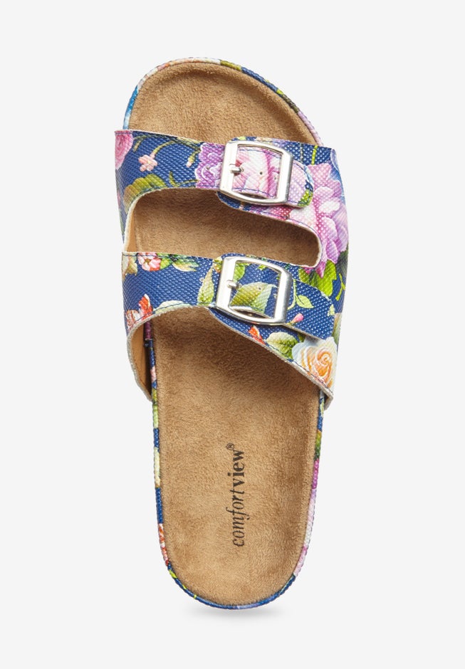 The Maxi Slip On Footbed Sandal image number 4